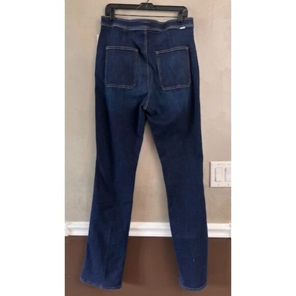 Anthropologie MOTHER The High-Waisted Smokin' Double-Welt Jeans Size 34 NWT - Picture 10 of 10